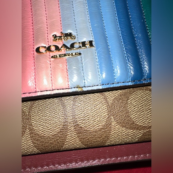 Colorful coach purse - Picture 2 of 9